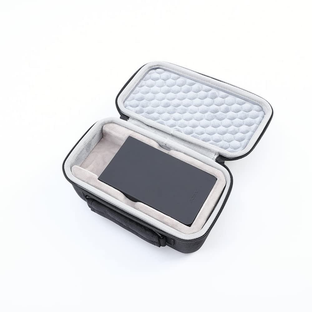Upgraded Hard Carrying Case Storage Box for Sony Walkman NW-ZX700 NW-ZX706 NW-ZX707 Bag Cover (for Leather case use)