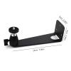 DYPASA Projector Mount Projector Mount Wall Projector Mount Bracket Fixing 90 Adjustable Multi-Function Portable Stand Maximum Load 6.6lb Ceiling Mount with Tray (Size : 3 mm Thick) view 2