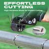 Sinlon Stainless Steel Cable Tie Gun Kit for Fence Repair - Heavy Duty Metal Zip Tie Tool with 150pcs 11.8" 304 Steel Ties, Non-Slip Tensioning & Clean Cutting Plier for Chain Link Outdoor Cages view 4