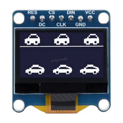 0.96inch OLED Display Module (D) Screen 12864 Resolution Embedded SSD1315 Driver Chip SPI / I2C Interface (White) @XYGStudy