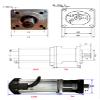 110V/220V 450W Planetary Reducer Brushless Motor Radio 3/4/5/6/10/20/30 Low Speed BLDC Motor Controller Reducer Kits (110V-450W radio4) view 4