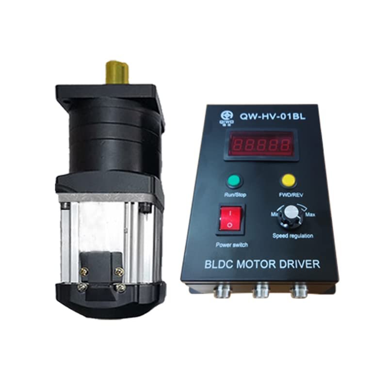 110V/220V 450W Planetary Reducer Brushless Motor Radio 3/4/5/6/10/20/30 Low Speed BLDC Motor Controller Reducer Kits (220V-450W radio6)