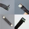 ADTLINK USB 3.1 Type C to Type C Extension Cable 90 Degree FPC FPV Ribbon Flat USB C Cable 3A 10Gbps Gen2x1 (100cm, T1C-T1B) view 4