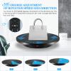 PUOSUO Motorized Rotating Display Stand, 16.5inch / 330Lbs Load ,360 Degree Electric Rotating Turntable for Photography Products DisplayLive Video Show,Remote Control Angle, SpeedDirection (Black) view 4