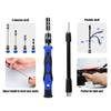 142 IN 1 Professional Computer Repair Tool Kit, Precision Screwdriver Set with 120 Bits Magnetic Repair Tool Kit for iPhone, MacBook, Computer, Laptop, PC, Tablet, PS4, Game Console, and Others view 3