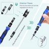 142 IN 1 Professional Computer Repair Tool Kit, Precision Screwdriver Set with 120 Bits Magnetic Repair Tool Kit for iPhone, MacBook, Computer, Laptop, PC, Tablet, PS4, Game Console, and Others view 4