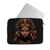 African Woman Mac Book Pro 14" Sleeve - Cool Laptop Sleeve - Unique Mac Book Sleeve view 1