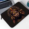 African Woman Mac Book Pro 14" Sleeve - Cool Laptop Sleeve - Unique Mac Book Sleeve view 3