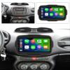 6+128GB 8Core Car Radio for Jeep Renegade 2014 2015 2016 2017 2018 Replacement Dash Kit Car GPS Navigation,9" IPS Touch Screen Head Unit with Car-Play & Android Auto view 2
