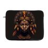 African Woman 2-Sided Print Mac Book Pro 16" Sleeve - Cool Laptop Sleeve - Unique Mac Book Sleeve view 1