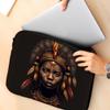 African Woman 2-Sided Print Mac Book Pro 16" Sleeve - Cool Laptop Sleeve - Unique Mac Book Sleeve view 3
