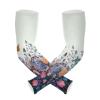 Boccsty Field Flowers Gardening Sleeves Arm Protection for Women Florals Butterfly Men Garden Sleeves Cooling Sun Sleeves with Thumb Hole view 1