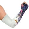 Boccsty Field Flowers Gardening Sleeves Arm Protection for Women Florals Butterfly Men Garden Sleeves Cooling Sun Sleeves with Thumb Hole view 2