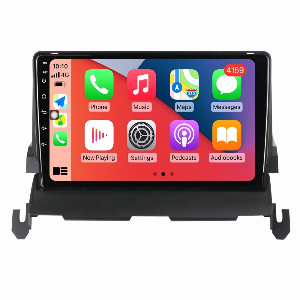 8-Core 2+32GB IPS Touch Screen Car Stereo for Dodge Journey 2009 2010 2011 2012 Bluetooth Car Radio Built-in Car-Play Android Auto GPS Navigation SWC DSP Head Unit