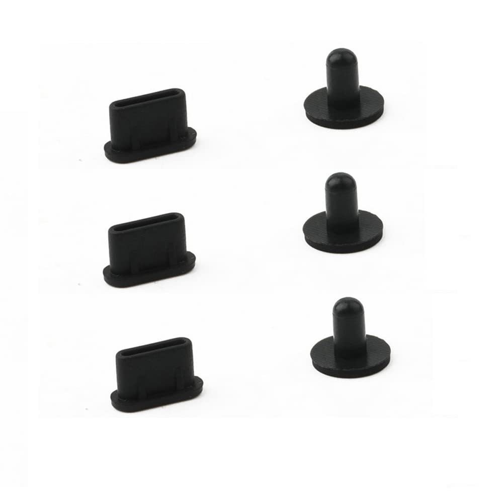 3Sets Dust Plug for Sony Walkman NW-A300 Series NW-A306 NW-A307 NW-A100 A105 A105HN A106 A106HN A100TPS 3.5MM Type C Jack