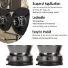 1 Pair of Nab Reel to Reel Adapters, Universal Loading Device, Professional Aluminum Polished 10 inch Opener for Akai Teac view 4