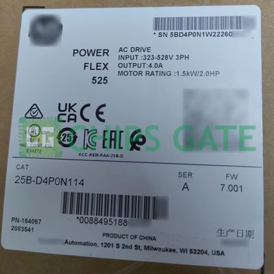 2021-2022 New Sealed 25B-D4P0N114 PowerFlex 525 1.5kW 2Hp AC Drive US Stock