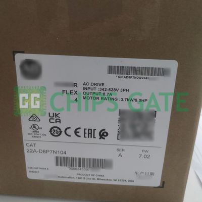 2021-2022 22A-D8P7N104 4 3.7 kW 5 AC Drive New in Box US Stock