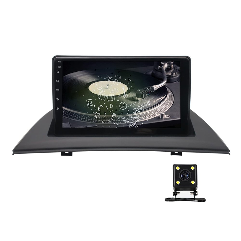 BAIYITONGDA 9 Inch Car Radio Android 10 Multimedia Player for BMW X3 E83 2004 2005 2006 2007 2008 2009 2011 2012, Car GPS Navigation with Rear View Camera,4 cores 2+32
