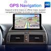 BAIYITONGDA 9 Inch Car Radio Android 10 Multimedia Player for BMW X3 E83 2004 2005 2006 2007 2008 2009 2011 2012, Car GPS Navigation with Rear View Camera,4 cores 2+32 view 4
