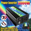 HAIZON Car Power Inverter 300W, DC 12v to 110V/220V AC Converter with 4.8A Dual USB Ports and 1 AC Outlets 12 Volt Inverter for Truck RV Car (Color : 110V) view 2