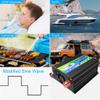 HAIZON Car Power Inverter 300W, DC 12v to 110V/220V AC Converter with 4.8A Dual USB Ports and 1 AC Outlets 12 Volt Inverter for Truck RV Car (Color : 110V) view 4
