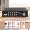 TIGERSECU Super HD 1080P 8 Channel DVR Security Recorder with 2TB Hard Drive, Hybrid 6-in-1 CCTV DVR Recorder Compatible with 2MP and 5MP TVI, AHD, CVI, CVBS, RS485 PTZ and IP Security Cameras view 3