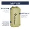 Sea to Summit Ultra-SIL Dry Bag, Waterproof, 8 Liter, Zinnia Yellow view 4