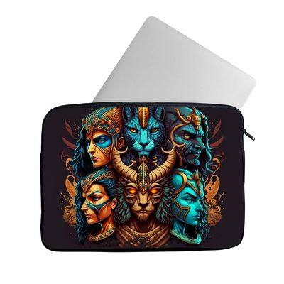 God Design Mac Book Pro 14" Sleeve - Paint Laptop Sleeve - Cool Mac Book Sleeve