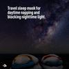 Sea to Summit TravellingLight Eye Shade Travel Sleep Mask, Highrise Grey view 2