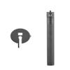 ABZEKH Drone Accessories for Portable Base Adapter Extended Rod Extension Stick for DJI Osmo Pocket Metal Tripod Handheld for Gimbal Stabilizer Accessories Parts view 2