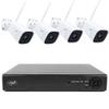 PNI NVR House IP716 Video Surveillance Package and 4 IP55 Cameras with IP, 5MP view 1