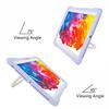 Case Cover Kids Case Compatible with Samsung Galaxy Tab S8 Plus/S7 Plus Case 12.4 Inch SM-X800/X806 SM-T970/T806/T730,Soft Silicone Lightweight Case,with Hand Strap Shoulder Belt Rotatable Stand Cover view 2