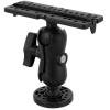 VANZACK 360 Rotation Universal Fish Finder Mount Fish Finder Mount Base Ball-Mount Bracket for Marine, Kayak, Yacht, and Boat Fishing Accessories view 1