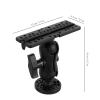 VANZACK 360 Rotation Universal Fish Finder Mount Fish Finder Mount Base Ball-Mount Bracket for Marine, Kayak, Yacht, and Boat Fishing Accessories view 3