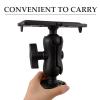 VANZACK 360 Rotation Universal Fish Finder Mount Fish Finder Mount Base Ball-Mount Bracket for Marine, Kayak, Yacht, and Boat Fishing Accessories view 4
