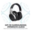 AUSDOM E7 Noise Cancelling Headphones: Wireless Bluetooth Over Ear ANC Headphones with Microphone, 50H Playtime, Hi-Fi Sound, Deep Bass, Comfortable Earpads for Travel Work Home Office view 3