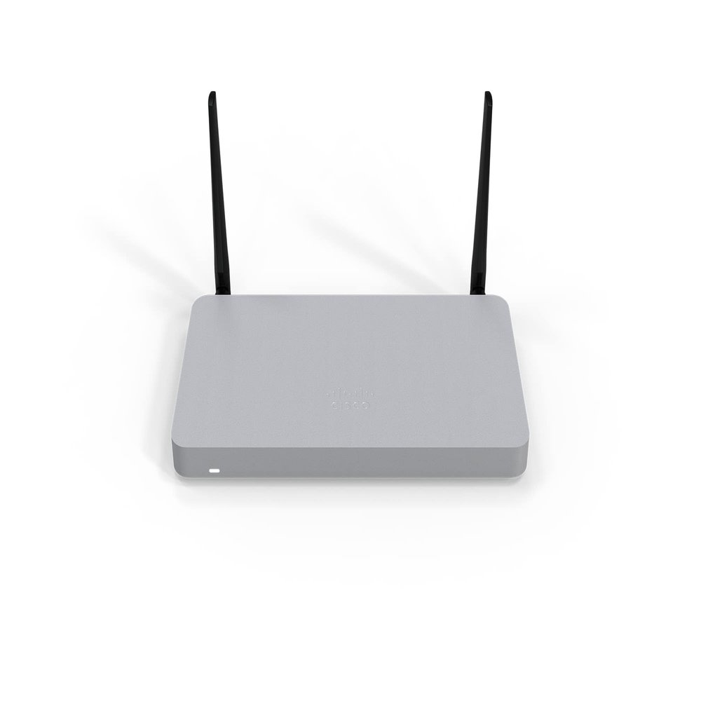 Cisco Meraki MX68CW-HW Network Security Firewall Appliance w/ Power Adapter & Antennas [Unclaimed & No License] (Renewed)