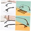 Baluue 12pairs Silicone Eyeglasses Temple Tips and - Cover for Glasses Comfortable Fit Easy Installation view 4