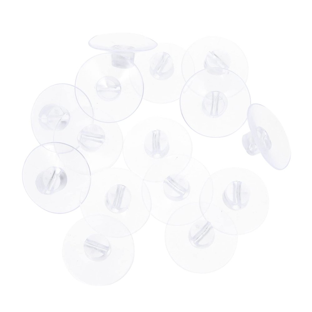 20pcs String Open Clamp Suction Cup Desktop Stand Clear Cable Clips Cable Holders for Cords Suction Cup Cable Clips Wall Cable Organizer Mini Shower Suction Wall Cable Fixer