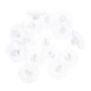 20pcs String Open Clamp Suction Cup Desktop Stand Clear Cable Clips Cable Holders for Cords Suction Cup Cable Clips Wall Cable Organizer Mini Shower Suction Wall Cable Fixer view 1