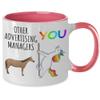 Funny Advertising Manager Mug For Advertising Manager Gift For Advertising Manager Coffee Mug Best Advertising Manager Appreciation Advertising Manage view 2