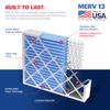 BNX TruFilter 20x25x4 (19.5 x 24.5 x 3.63 Slim Fit) MERV 13 Air Filter (2-Pack) - MADE IN USA - Air Conditioner HVAC AC Furnace Filters Health, Allergies, Mold, Bacteria, Smoke, MPR 1900 FPR 10 view 4