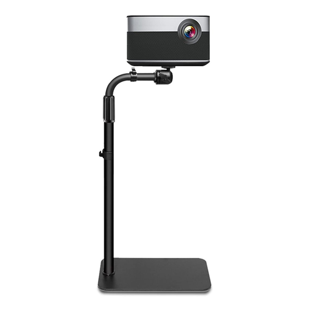 DYPASA Projector Mount Projector Mount Stand Projector Floor Stand Holder Projector Mount Bracket with Adjustable Extension Pole Hold up to 6.6 Lbs Ceiling Mount with Tray