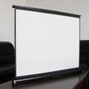 WEBUP Small Projector Screen Manual Roll-Down Pull-Down, Mini Portable Projection Screen, 40-inch Diagonal Projection, Self-Supporting Floor-Standing HD 16:9 Projection (Size : 50"-16:9) view 1