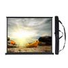 WEBUP Small Projector Screen Manual Roll-Down Pull-Down, Mini Portable Projection Screen, 40-inch Diagonal Projection, Self-Supporting Floor-Standing HD 16:9 Projection (Size : 50"-16:9) view 2