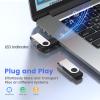 ABLAZE 4GB USB Flash Drive 100 Pack, USB 2.0 Thumb Drives Bulk Memory Sticks Pendrives 100PCS (Black) view 2