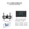32-65" Single Pendulum Small Base TV Stand Tmxd-103 Bearing 77lbs / VESE400*400 / Up and Down -10~10 view 3