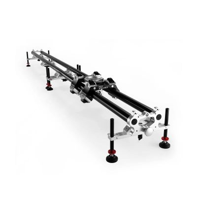 PROAIM Professional 8ft Video Camera 100mm Bowl Slider for Videomakers & Filmmakers. Payload up to 15kg/33lb. (SL-303)