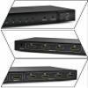 FDBV hdmi splitter 1 in 8 out 4K, 8 Port Powered HDMI Splitter Multi Monitor Outputs 3D for Projector, HDTV One in Eight Out Powered 8way HDMI Splitter Audio Video Distributor Amplifier with Charger view 2